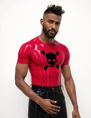 Death Head Latex T-Shirt