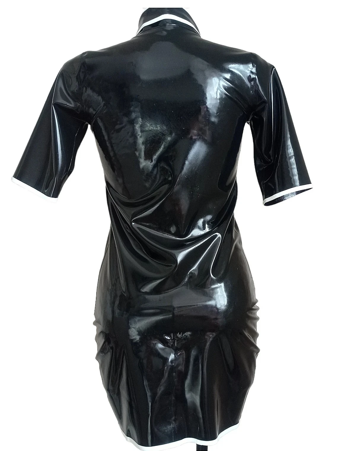 HJ1421-2.webp Latex Secretary Set Party Costume