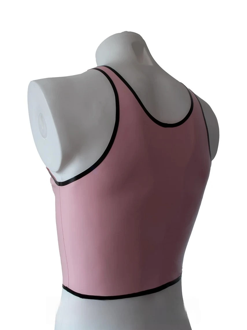 HJ1425-3.webp Latex Feminine Smooth & Sleek Top For Women
