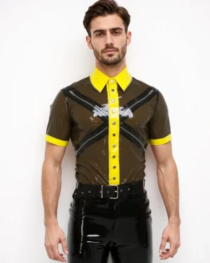 Latex Rubber Shirt (Short Sleeves)