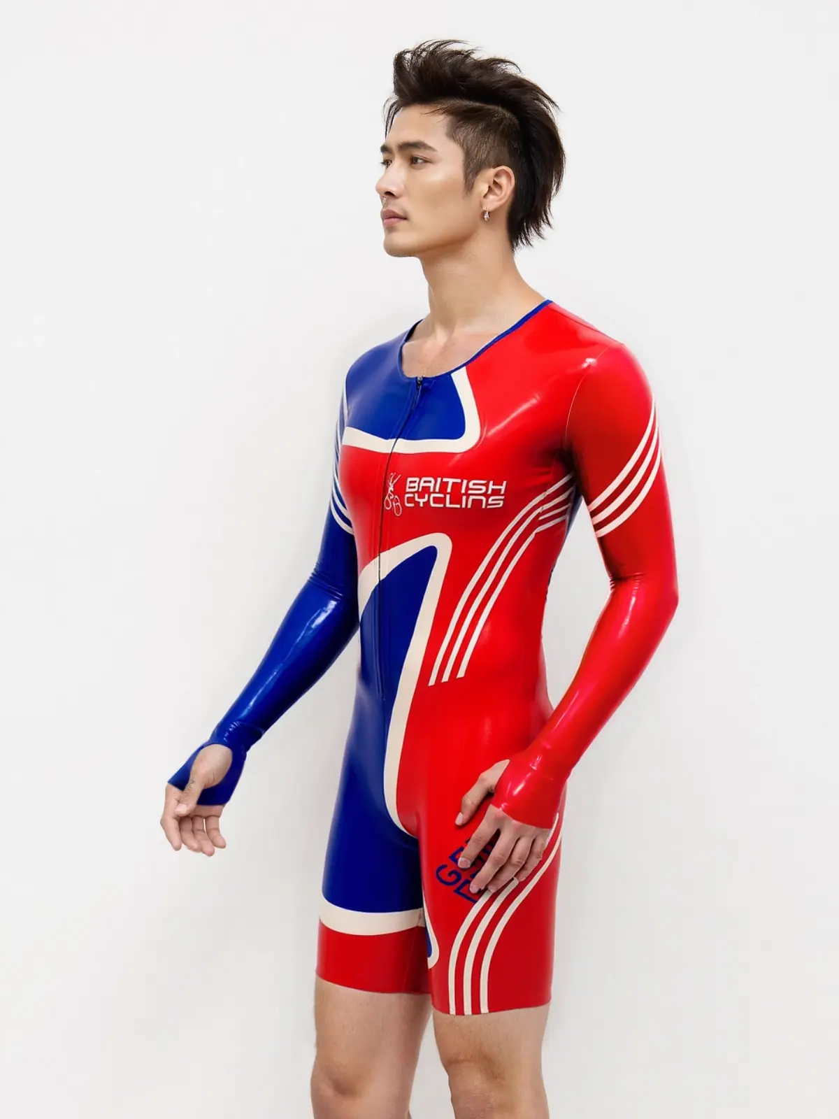 KKP247-3.webp Latex Cycling Suit For Men