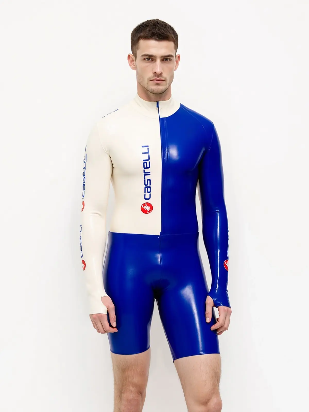 KKP248-1.webp Latex Italian Style Cycling Suit For Men