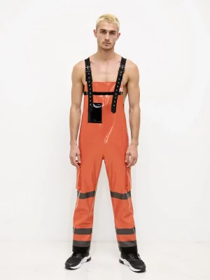 Latex Firefighter Off-Duty Dungarees For Men
