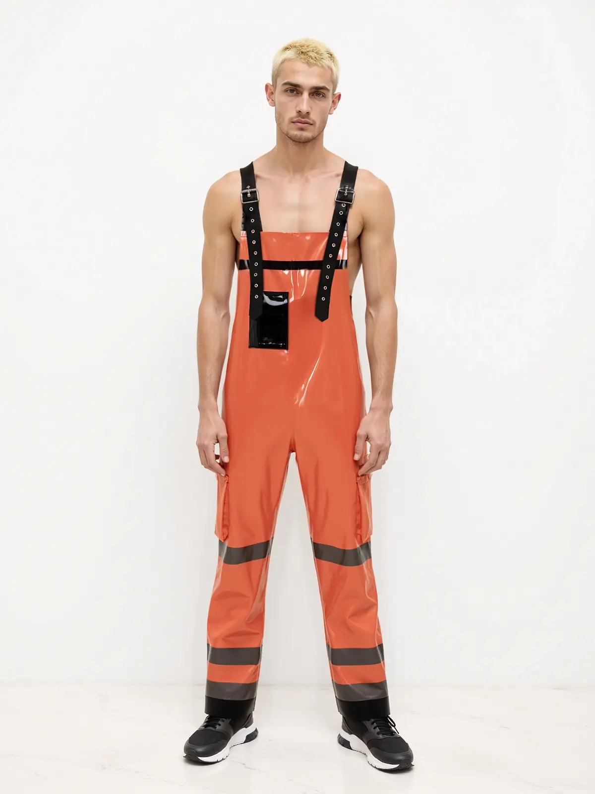 KKP255-1.webp Latex Firefighter Off-Duty Dungarees For Men