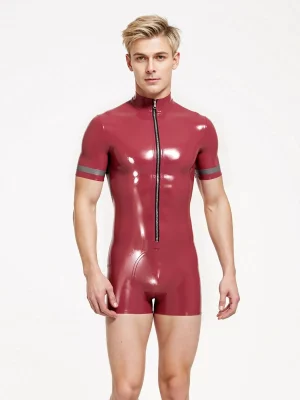 Latex Short-Stuff Suit For Men