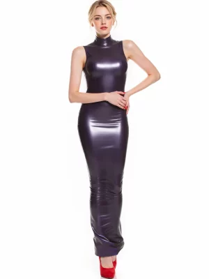 Latex Hobble Dress