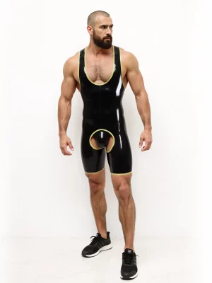 Latex Super sexy Hero Suit