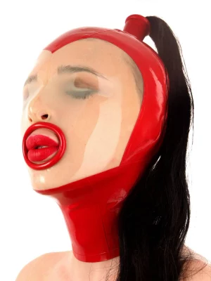 Latex Mask Fetish Hood Full Cover