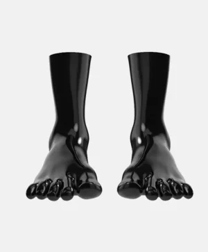 Latex toe separator socks