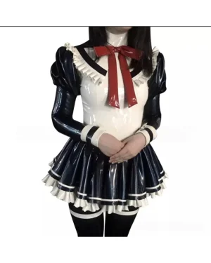 Latex Trans Nightclub Dress