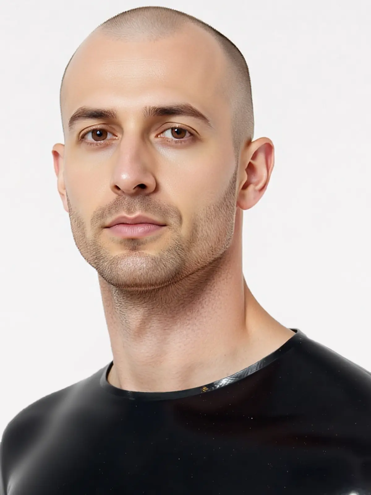 LMB520-3.webp Latex Crew Neck Long Sleeve T-Shirt