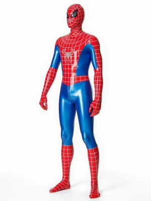 Latex Mens Same Both Ways Gimp Catsuit With Codpiece