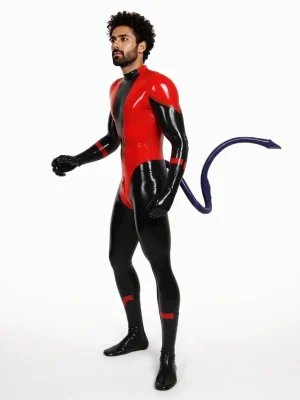 Latex COS American Captain Catsuit