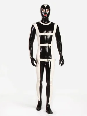 Latex Cosplay Bat Man Catsuit