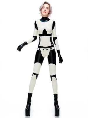 Latex Star Space Trooper Storm Catsuit