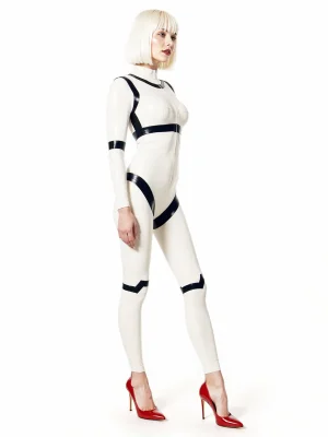 Latex Disjointed Dolly Catsuit