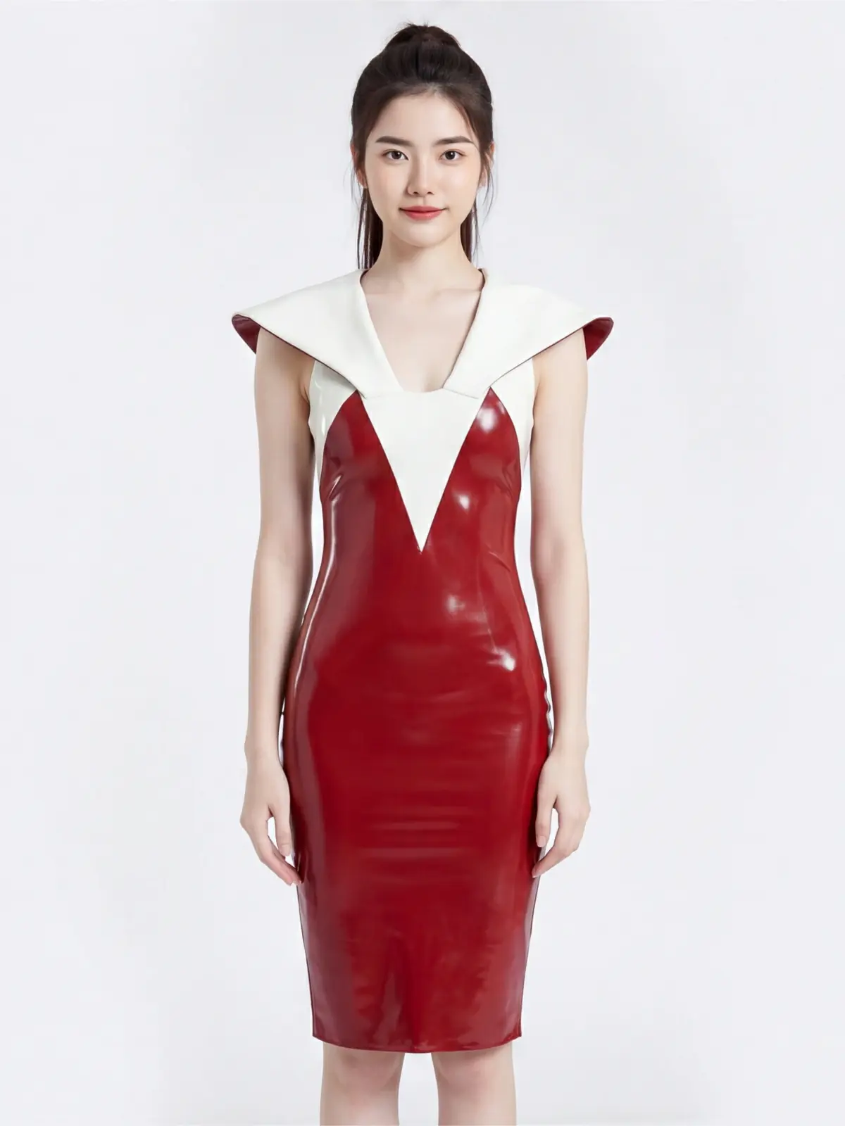 HJ1123-1.webp Latex DOMINIA Dress