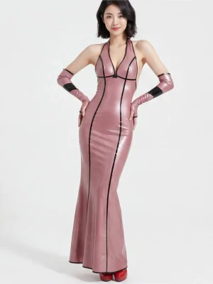 Latex Lady Floret Gown