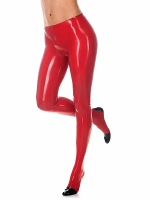 Collants Tootsie Rouges En Latex