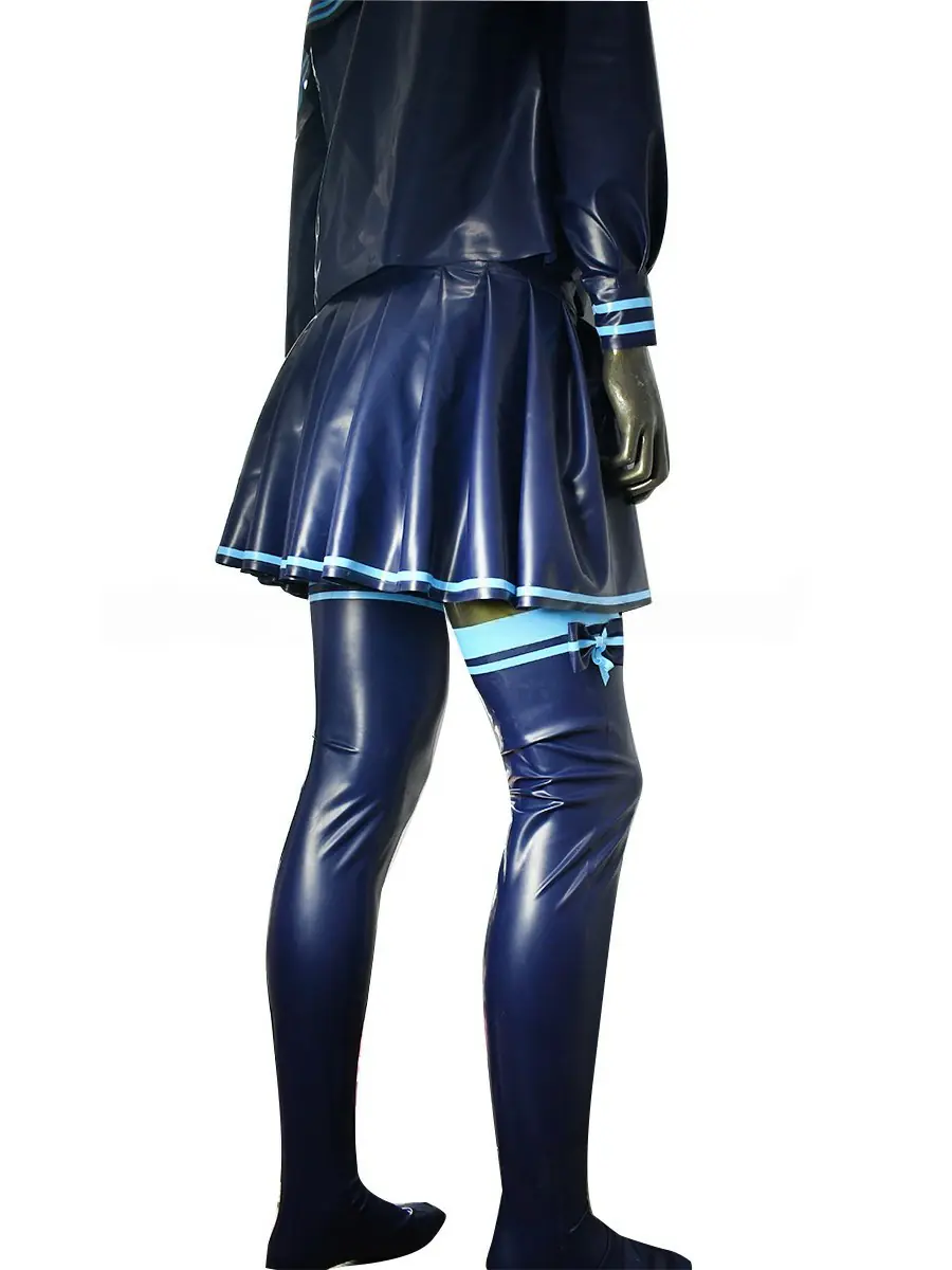 ZM57-3.webp Latex Navy & Light Blue Sailor-Style Uniform Set