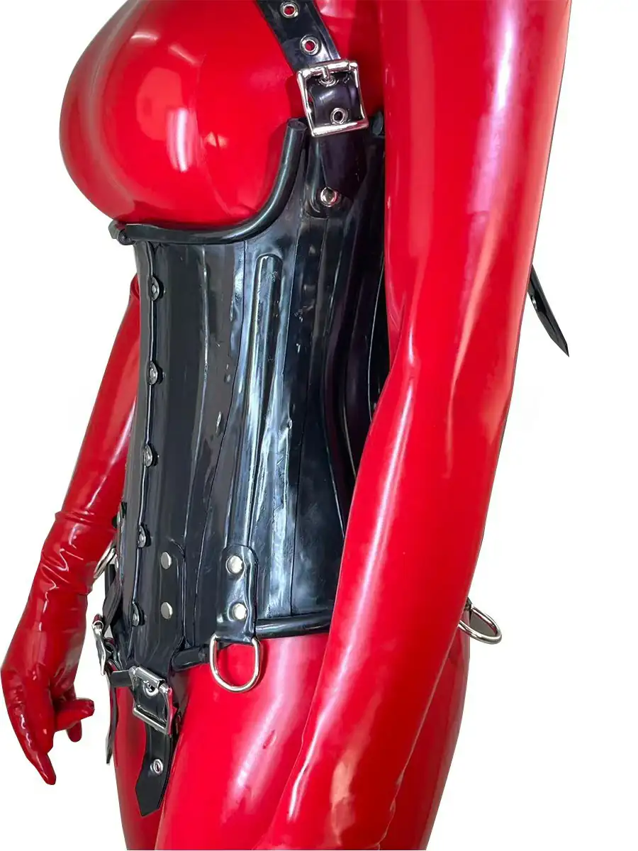 ZM65-4.webp Latex Black Steel-Boned Corset