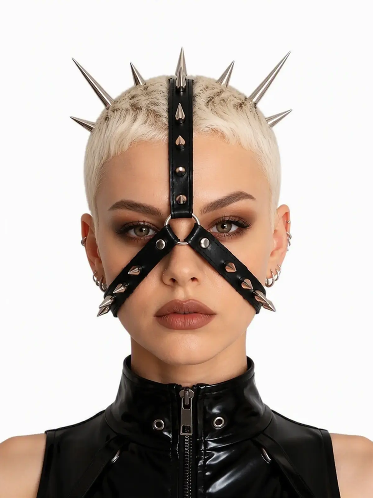 HJ2579-1.webp Latex Fiend Head Harness