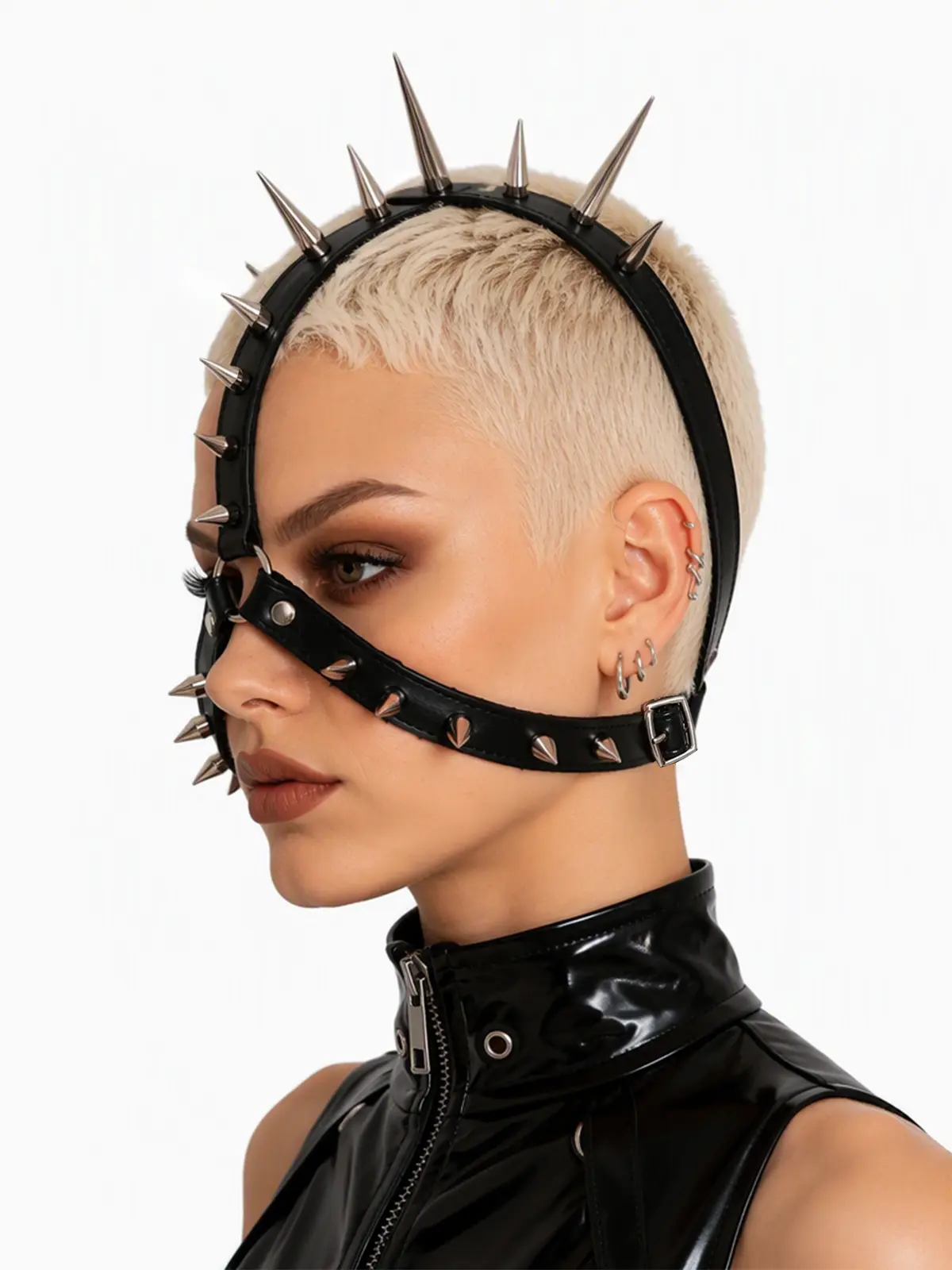 HJ2579-3.webp Latex Fiend Head Harness