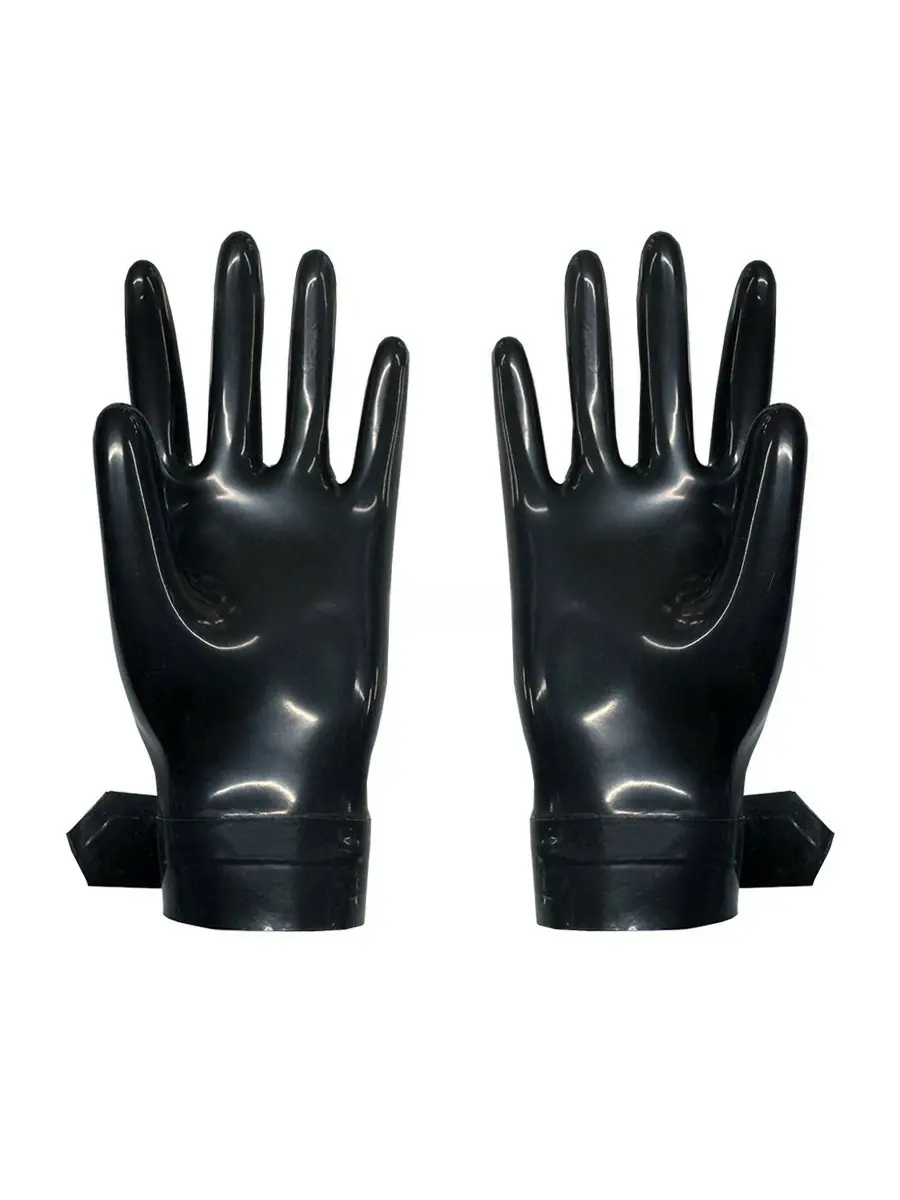 Latex Gloves Seamless With Buckle