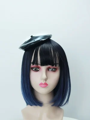 Latex Classic Black Beret