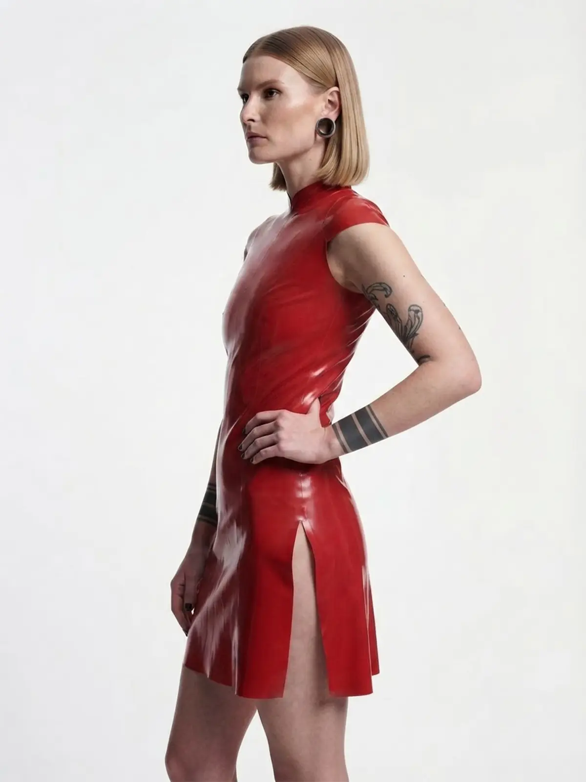 HJ2593-2.webp Latex The Ivy Mini Dress
