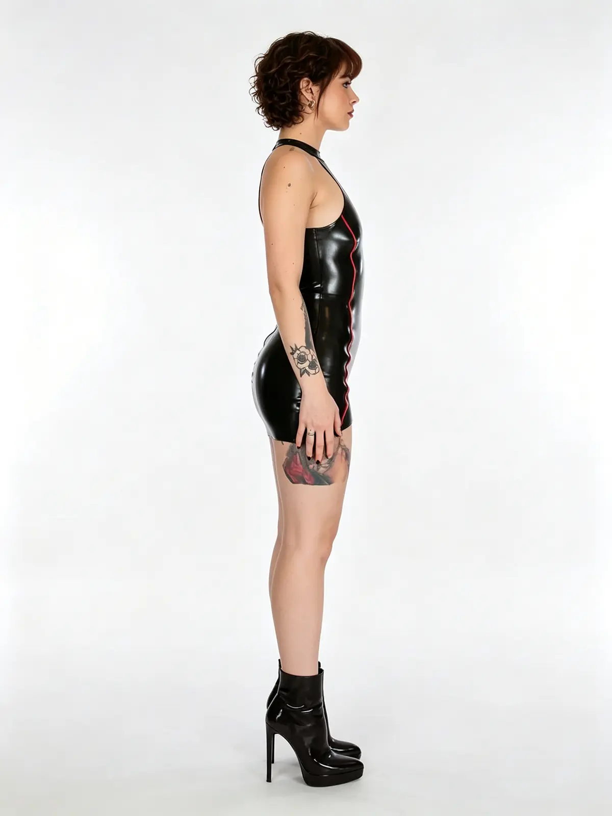 HJ2594-2.webp Latex The Wendy Deluxe Dress