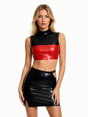 Latex The Candi Sleeveless Top