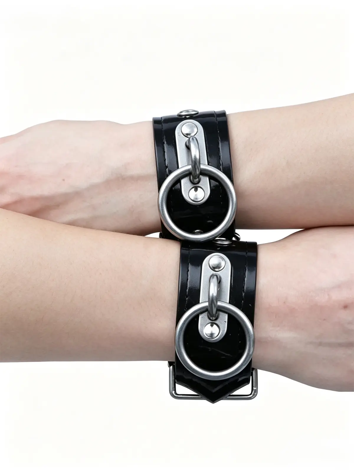 HJ2605-1.webp Latex O-Ring Cuffs (Pair)