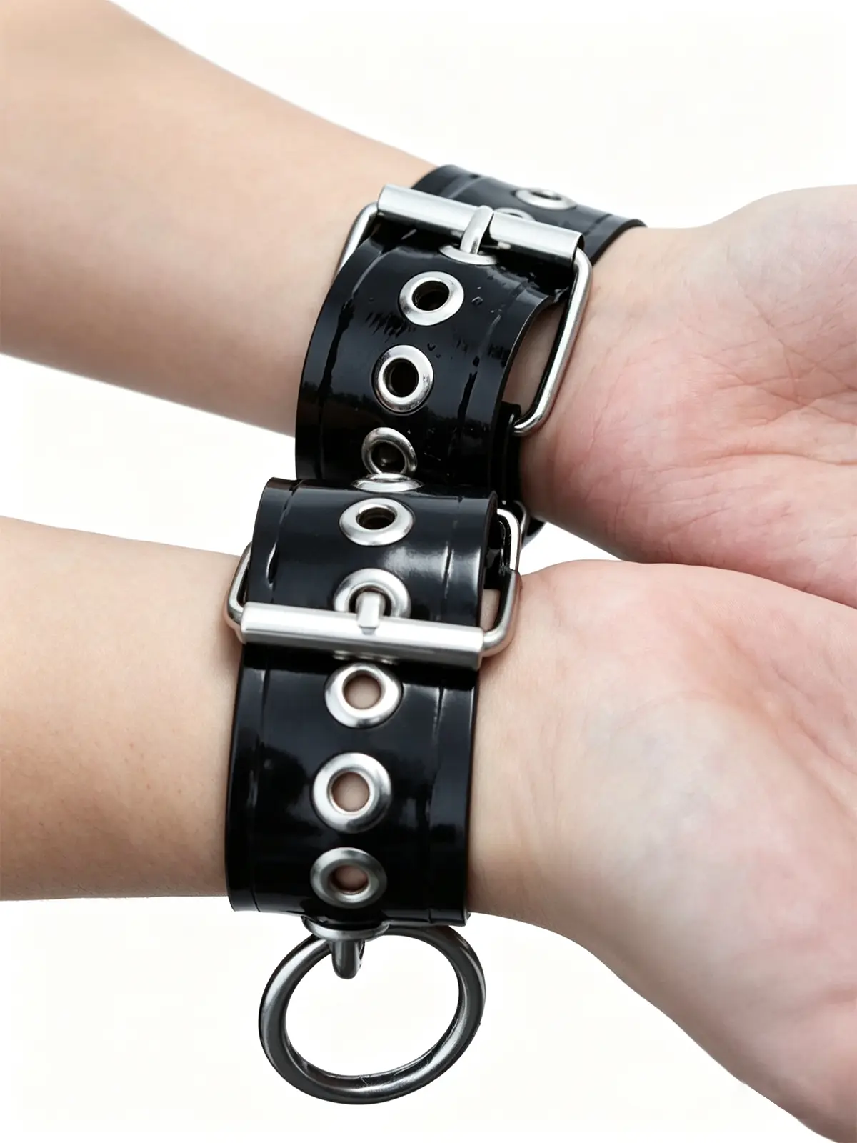 HJ2605-2.webp Latex O-Ring Cuffs (Pair)